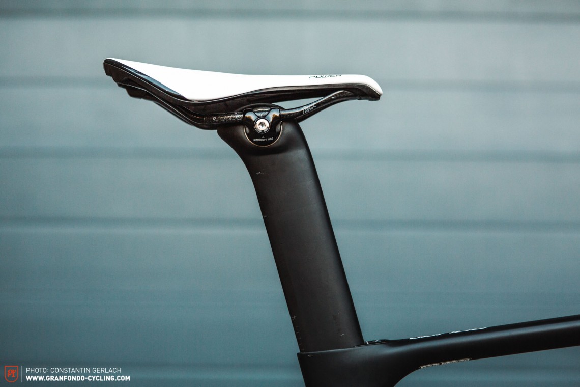 Limited: The Specialized Venge saddle limits the seating position making it great for time trials but less suited for day-to-day riding.