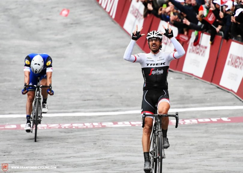 The Domane SLR has already been proven on the WorldTour as Fabian Cancellara raced it to victory at the 2016 Strade Bianche.