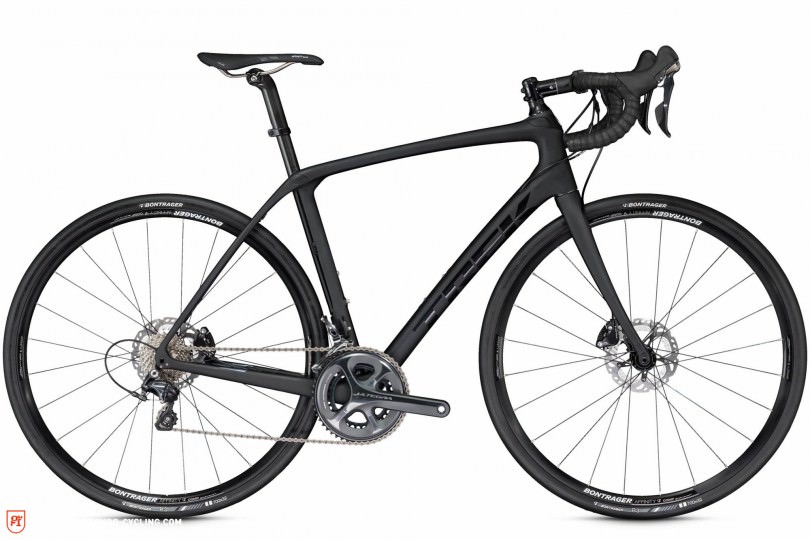 Domane SLR 6 Disc weighs in at 8.6 kg and retails at € 4,999 (£4,000 / $ 5,499).