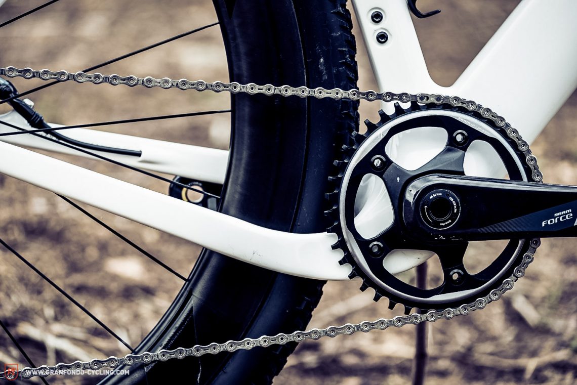 The 3T is compatible with both 1X11 setup and front derailleur. 
