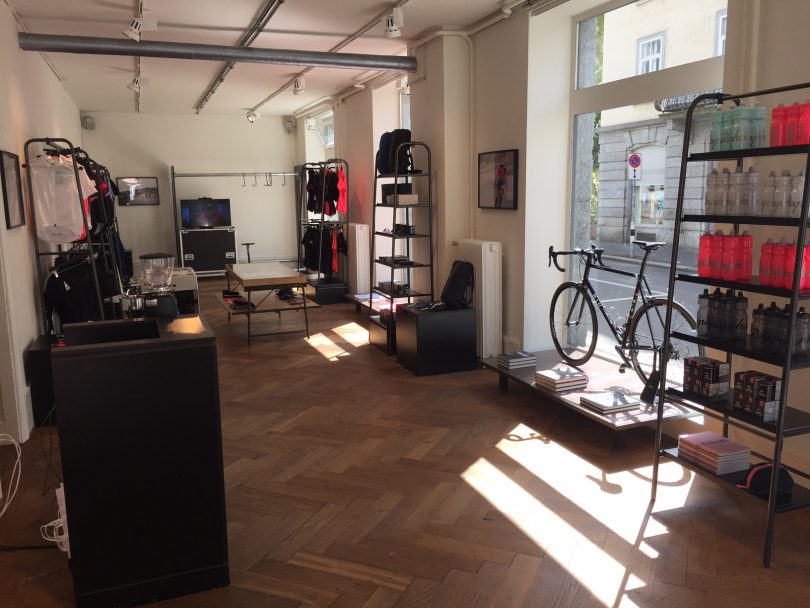 The store has the latest Rapha products
