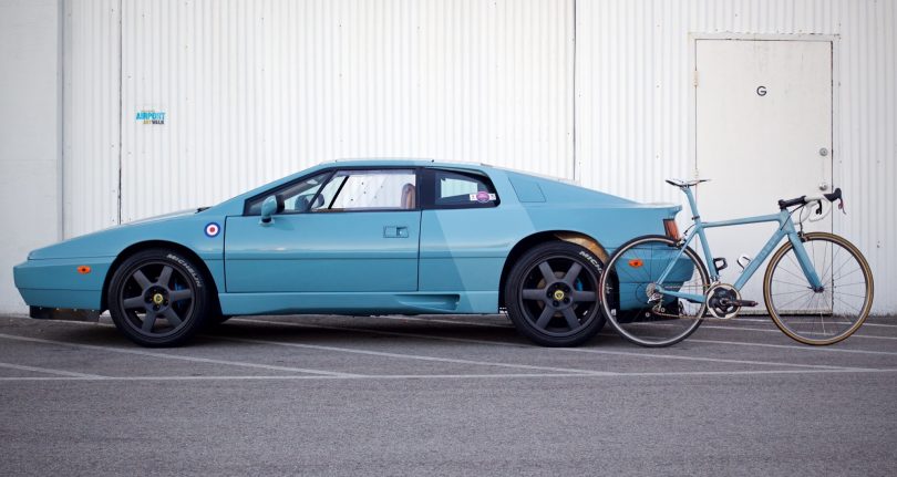 The Ritte Ace prototype was painted from the same can as the Lotus Esprit.