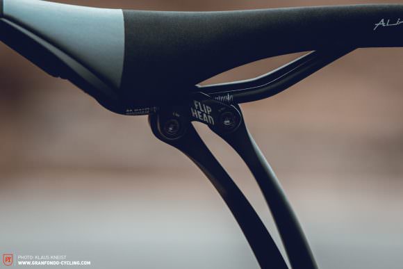 Engineered Compliance: The Canyon VCLS seatpost gives plenty of comfort, although heavier riders might prefer a stiffer model.