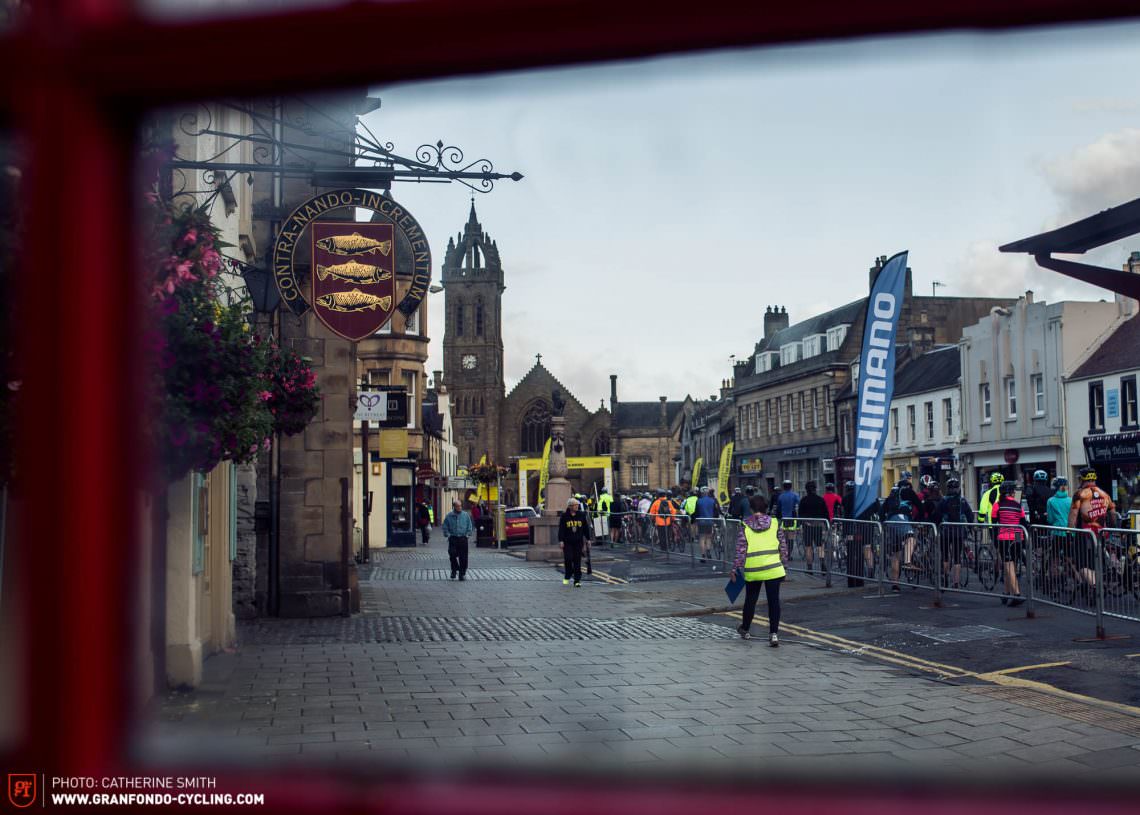 The event rolled out from the town of Peebles, the vibrant beating heart of the 'Valley of the bike people'.