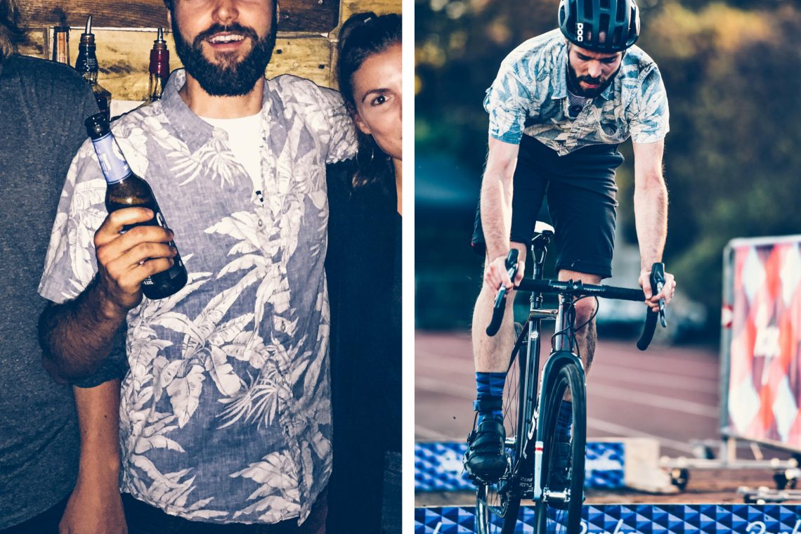 The party shirt: Friday nights in FOX, sundays in the Olympic Park.